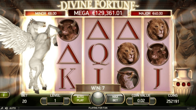 Divine Fortune Megaways free spins