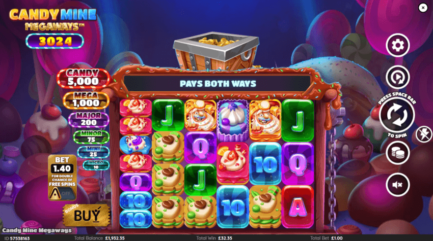 CM Megaways base game