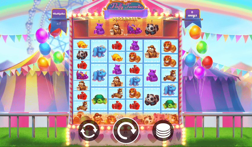 Fluffy Favourites Megaways main